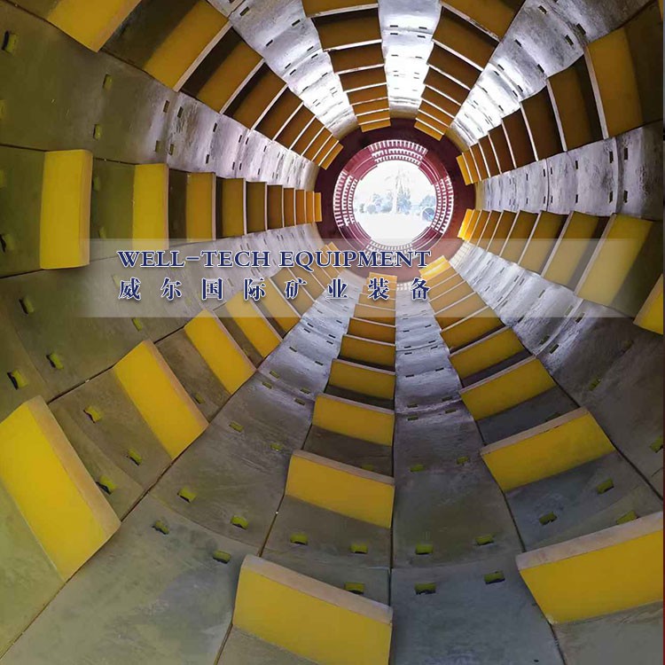 Drum with Polyurethane lining Drum with Polyurethane lining